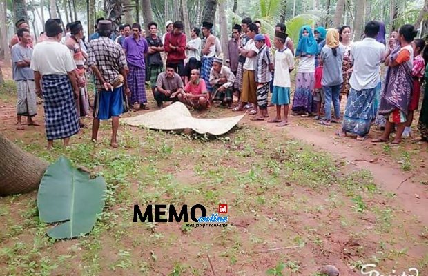 Foto: Mayat Mat Asan Yang Diduga Menjadi Korban Mr X Saat Baru Ditemukan Dan Belum di Evakuasi