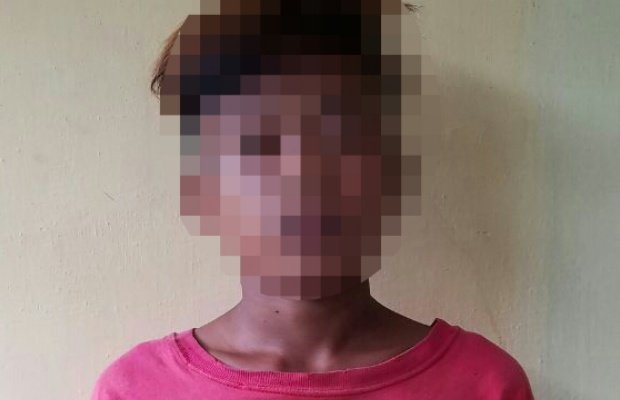 FOTO: RR inisial  (13) pelaku sodomi dua balita di kangean sumenepi