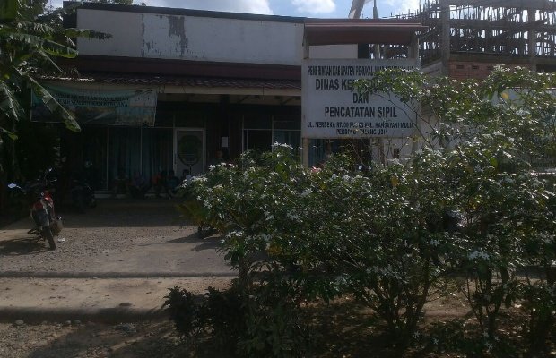 Foto: Kantor Dinas Kependudukan dan Pencatatan Sipil Kab. Pali