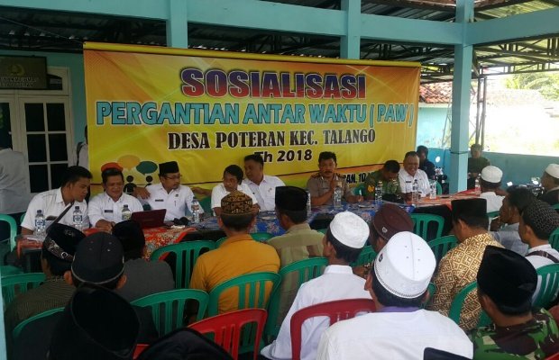 Foto: Asmawi, Kasi Kepemerintahan, Desa Poteran