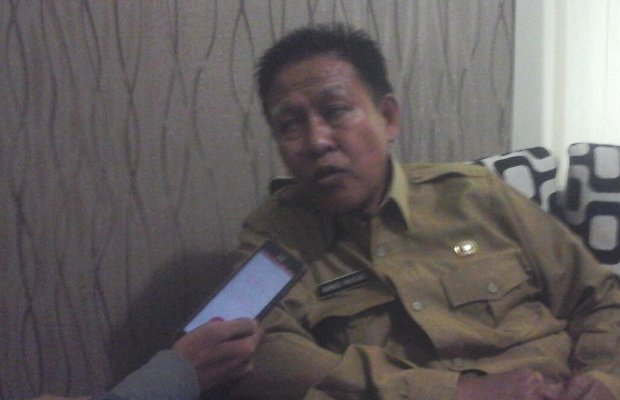 Foto: Kepala DPMD Kabupaten Sumenep Saat Bertemu Media