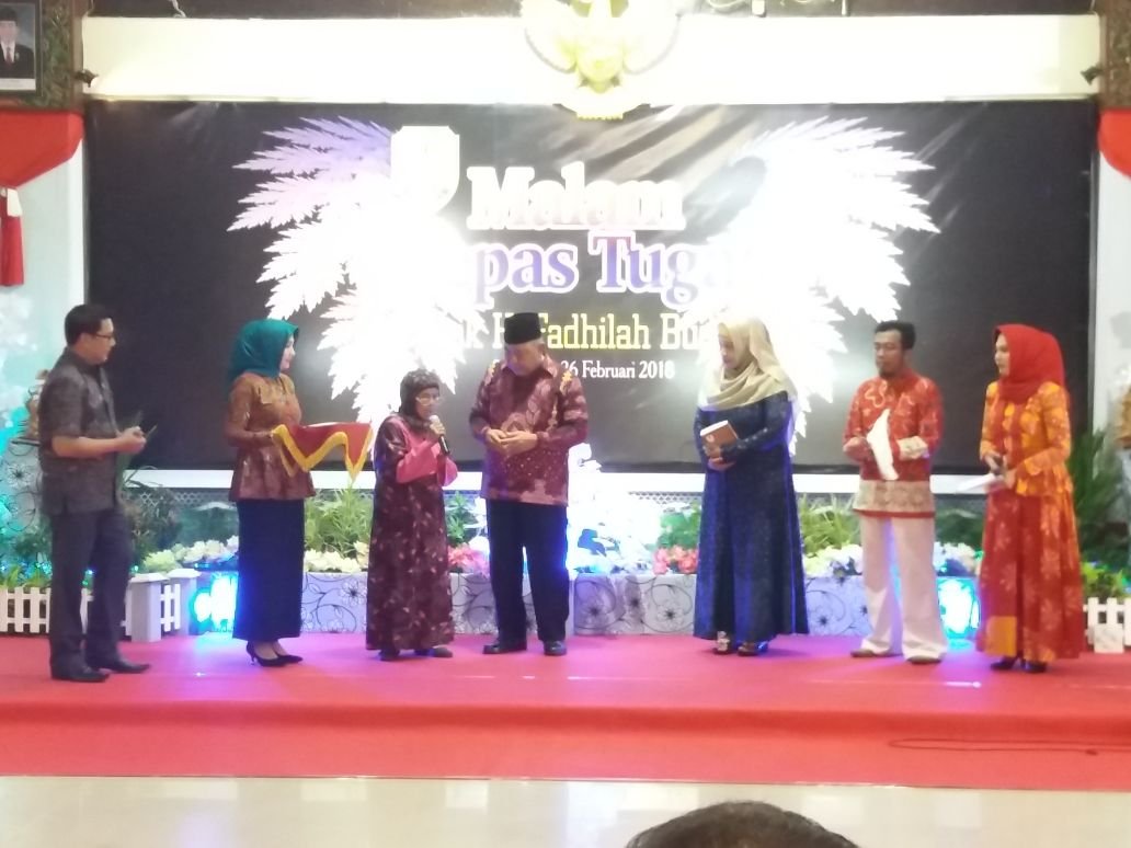 Foto: Acara Lepas Pisah Bupati Sampang H, Fadhilah Budiono