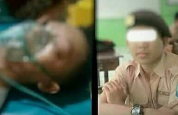 Foto: Siswa Penganiaya Guru Budi