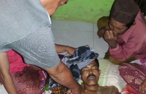 Foto: Korban penembakan oleh otd