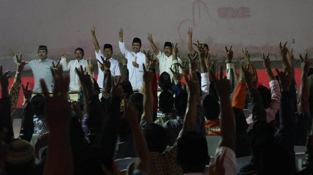 Foto: Gus Ipul bersama Banom NU Madiun