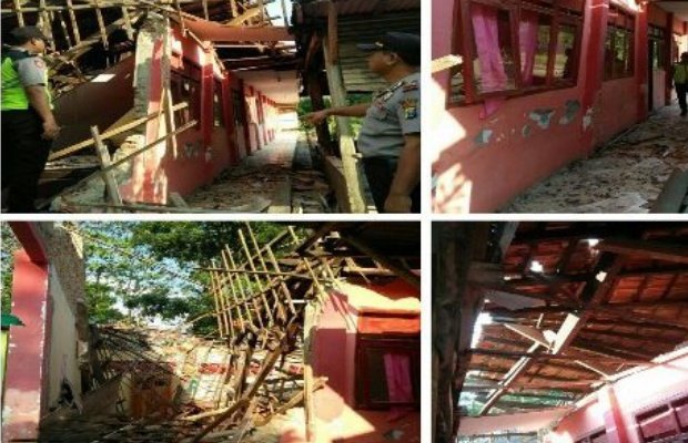 Foto: Kondisi SDN 2 Tambelangan Sampang