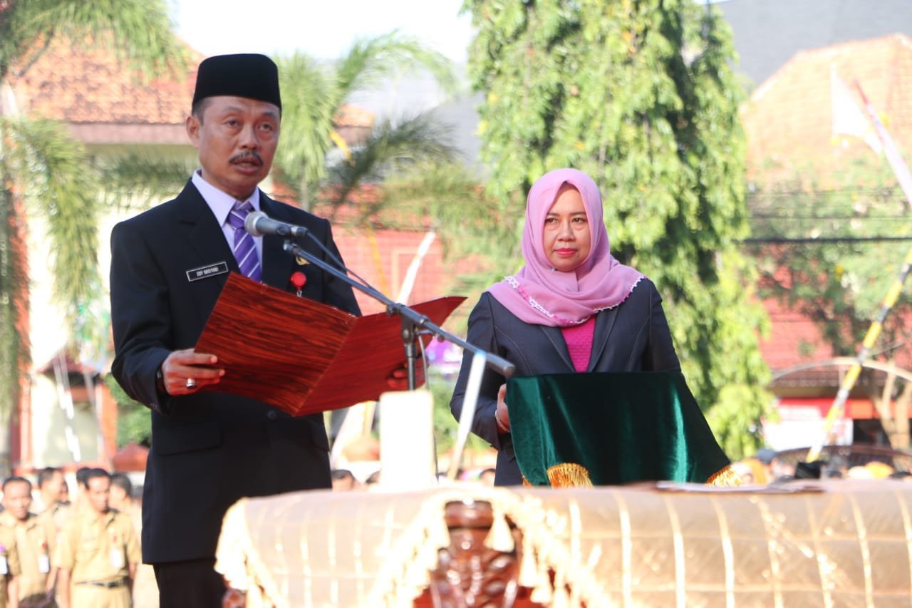 Foto: Edy Rasyadi saat memberikan sambutan