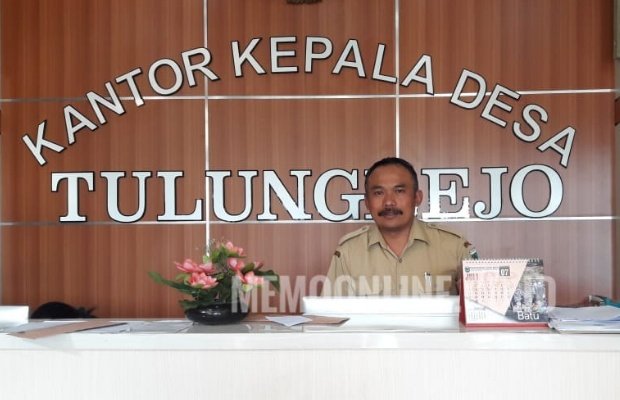 Foto: Suliono, Kepala Desa Tulungrejo, Kecamatan Bumiaji, Kota Batu
