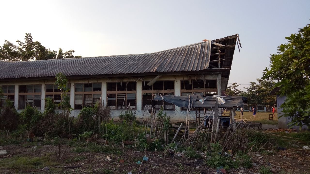 Foto: Kondisi SDN 11 Abab yang luput Perhatian pemerintah