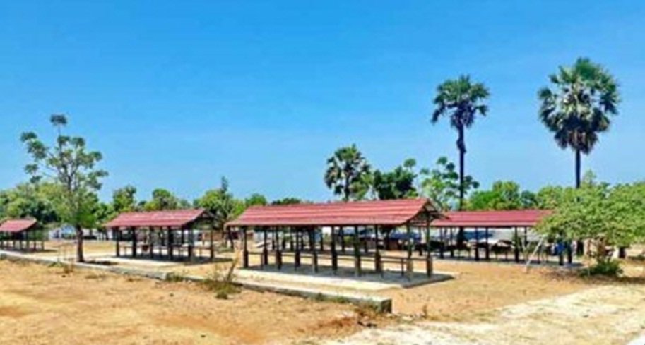 Foto: pasar ternak terpadu di Desa Pakandangan Sangra, Kecamatan Bluto, Kabupaten Sumenep
