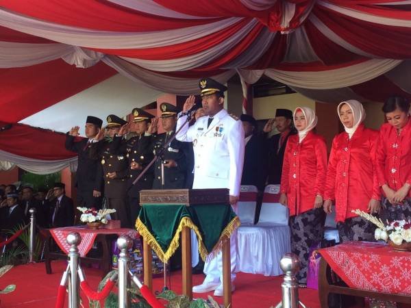 Foto: Wakil Bupati Sumenep Achmad Fauzi saat menjadi irup