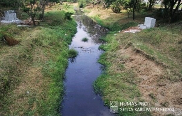 Gambar Ilustrasi Sungai Di Bekasi