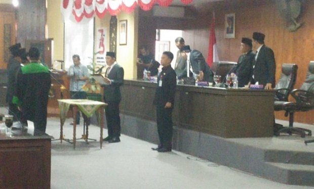 Foto: Prosesi PAW tiga anggota DPRD Sumenep