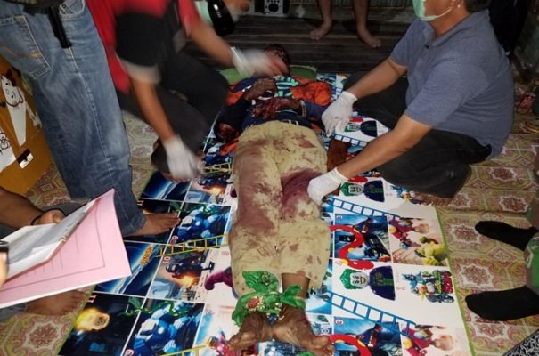 Foto: Korban pembunuhan orang stres di pulau kangean