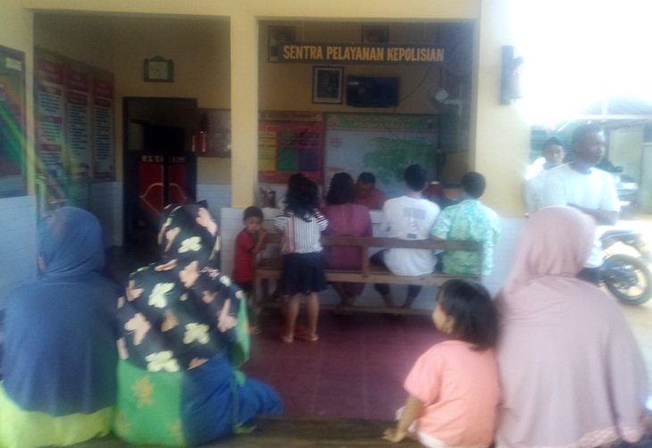 Foto: Korban pelecehan seksual tetangganya