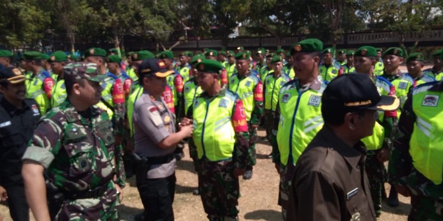 Foto: Apel pasukan pengamanan psu sampang 2018