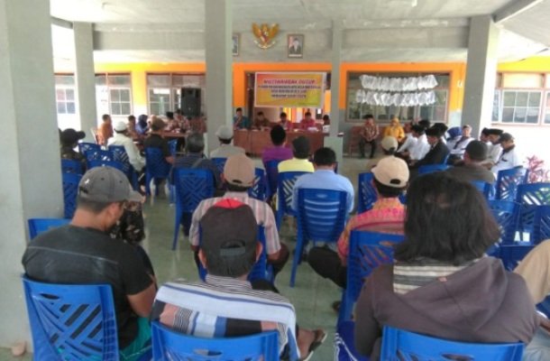 Foto: Suasana pemilihan BPD di Desa Mulyorejo, Silo - Jember