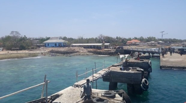 Foto: Kondisi pelabuhan gayam sepudi saat ini
