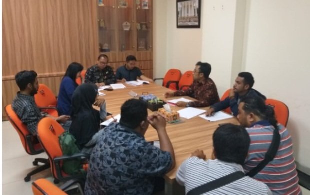 Foto:MCW saat hearing bersama Dispenda Pemkot Batu