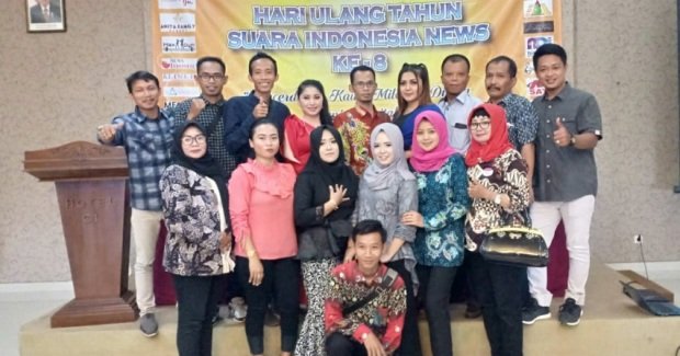 Foto: CEO dan segenap jajaran Redaksi Suara Indonesia News