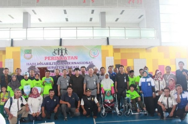 Foto: Penyandang disabilitas Bekasi