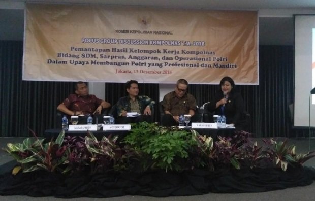 Foto: Kompolnas dan Polri saat Rumuskan Arah Bijak Anggaran, SDM, Sarpras dan Opsnal SKM