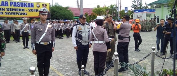 Foto: Apel Gelar Pasukan Pengamanan Natal dan Tahun Baru 2019