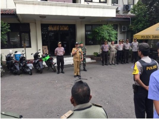 Foto: Gelar Apel Pengamanan Malam Tahun Baru 2019