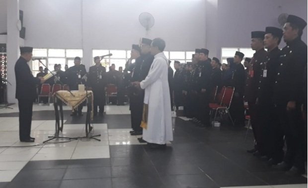 Foto: Prosesi rotasi 763 ASN dilingkungan pemkab Sumenep