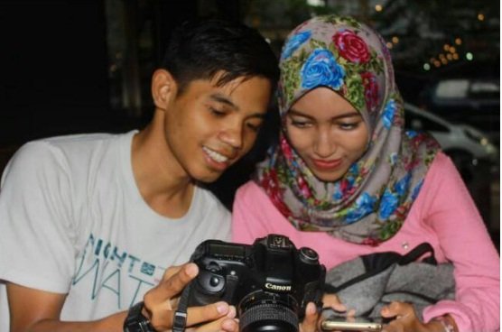Foto: Ahmad Jalaluddin Faisol, wartawan memoonline.co.id pamekasan yang menjadi korban kekerasan ketua pokmas