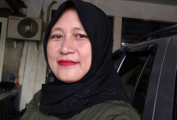Foto: Sri Wahyuni, Kepala Desa Plaosan, Kota Malang