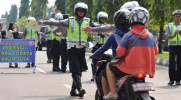 Foto: Ilustrasi Razia Kendaraan oleh Polisi Lalulintas