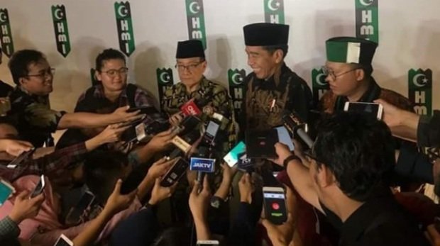 Foto: Presiden Joko Widodo diacara HUT ke-72 HMI