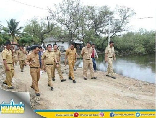 Plt. Bupati tinjau lokasi rencana pembangunan jalan yang akan dibangun oleh Kementerian PUPR 