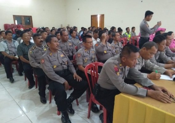 Foto: Sosialisasi Bankum di Mapolres Sampang