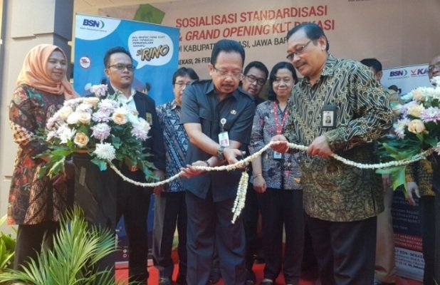 Foto: Pembukaan Kantor KLT oleh BSN di Bekasi