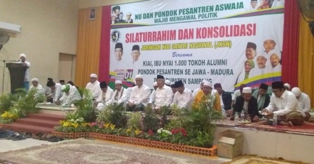 Foto: Jaringan Kiai Santri Nasional saat bersilaturahmi dan konsolidasi 