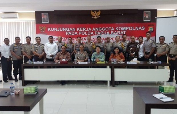 Foto: Kunjungan kerja Kompolnas ke Polda Papua Barat