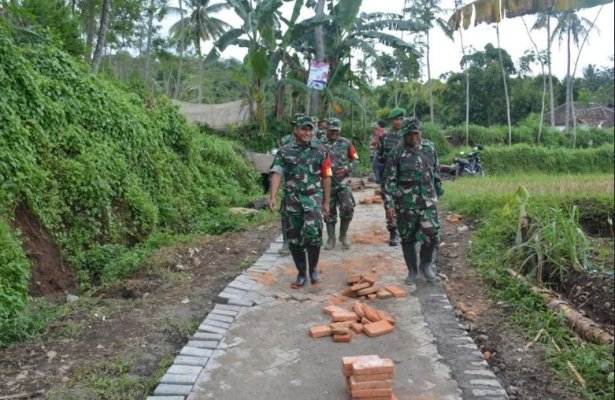 Foto: Personel Satgas TMMD Kodim Jember 