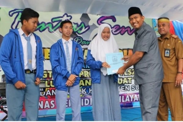 Foto: Nampak siswa yang ikut serta dalam olimpiade sains 