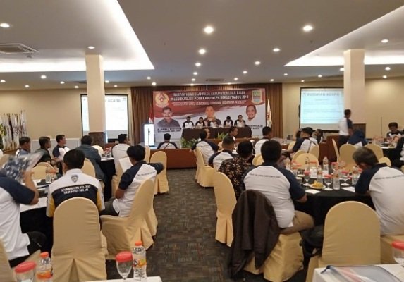 Foto: pengurus baru KONI Bekasi