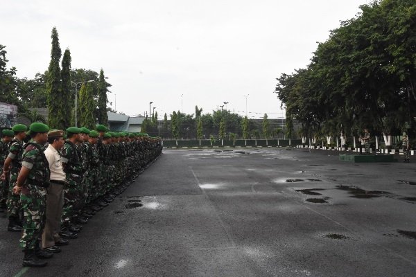 foto: Korem 084/Bhaskara Jaya Gelar Apel Kesiapan