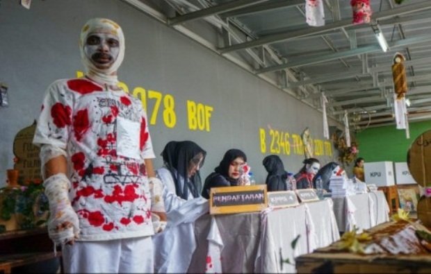 foto: Suasana TPS 73 RT 09 RW 04 Lebak Bulus, Jakarta Selatan