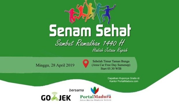 foto: Senam sehat berhadiah