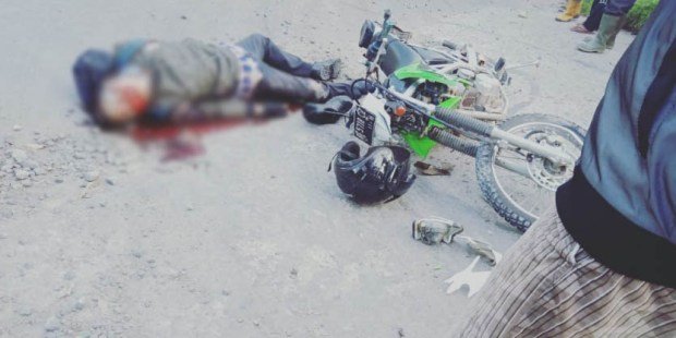 Foto: Korban lakalantas sebelum dievakuasi