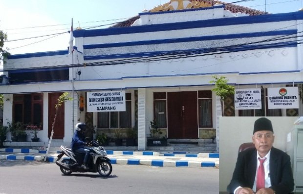 Foto: Abdul Rahem Kabid hubungan antar lembaga di Bakesbangpol Sampang.
