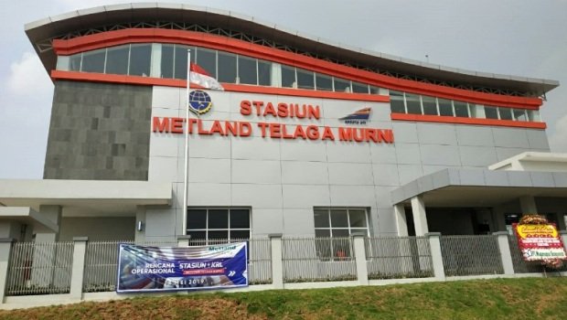 Foto: Stasiun Metland Telaga Murni Bekasi