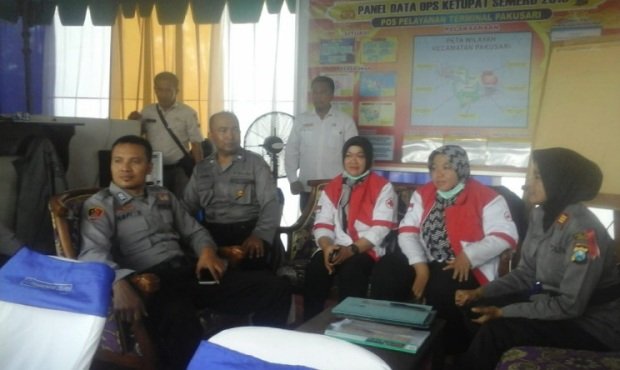 Foto: Pos Pam Polsek Pakusari