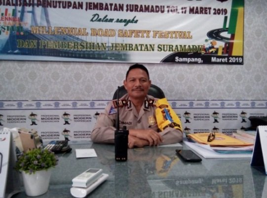 Foto: Kasat Lantas Polres Sampang AKP Ahmadi