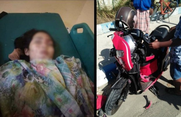 Foto: Pengendara motor yang tewas kecelakaan di Sampang